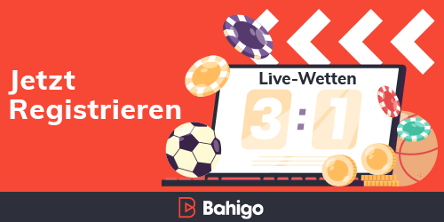 Live Wetten Anzeige auf Laptop mit Spielchips